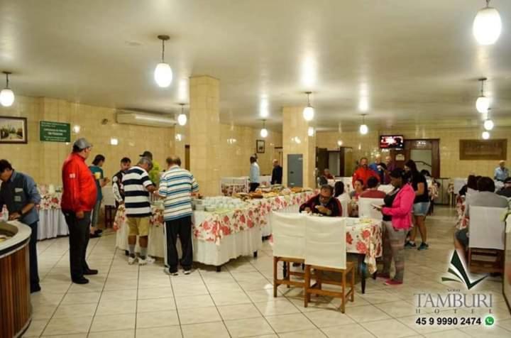 Hotel Novo Tamburi Santa Terezinha do Itaipu Buitenkant foto