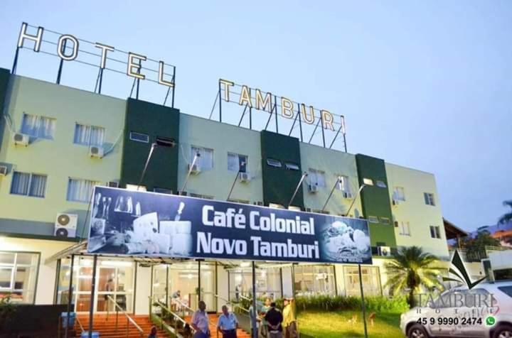 Hotel Novo Tamburi Santa Terezinha do Itaipu Buitenkant foto