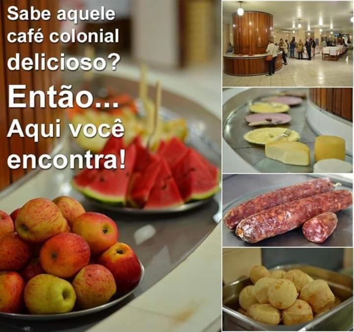 Hotel Novo Tamburi Santa Terezinha do Itaipu Buitenkant foto